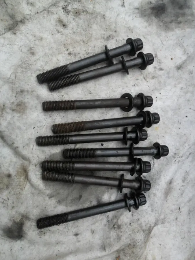 Mazda B63010135, Болты ГБЦ Мазда 323 1.3-1.6, 8V, двиг. В3, В5, В6