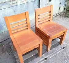 Стул дизайнерский, бук