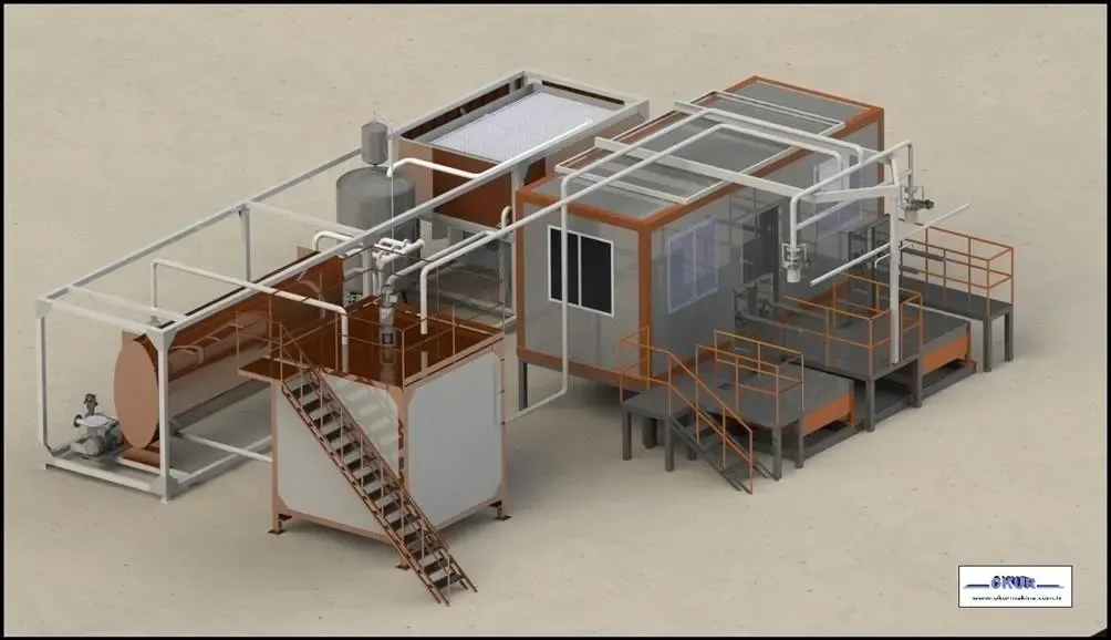 Завод упаковки твердого битума BAFALT, Турция 2