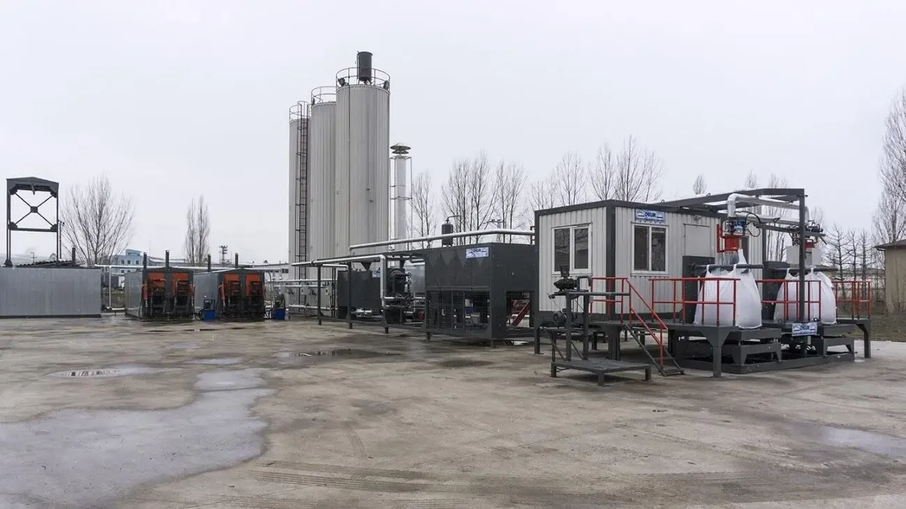 Завод упаковки твердого битума BAFALT, Турция 8