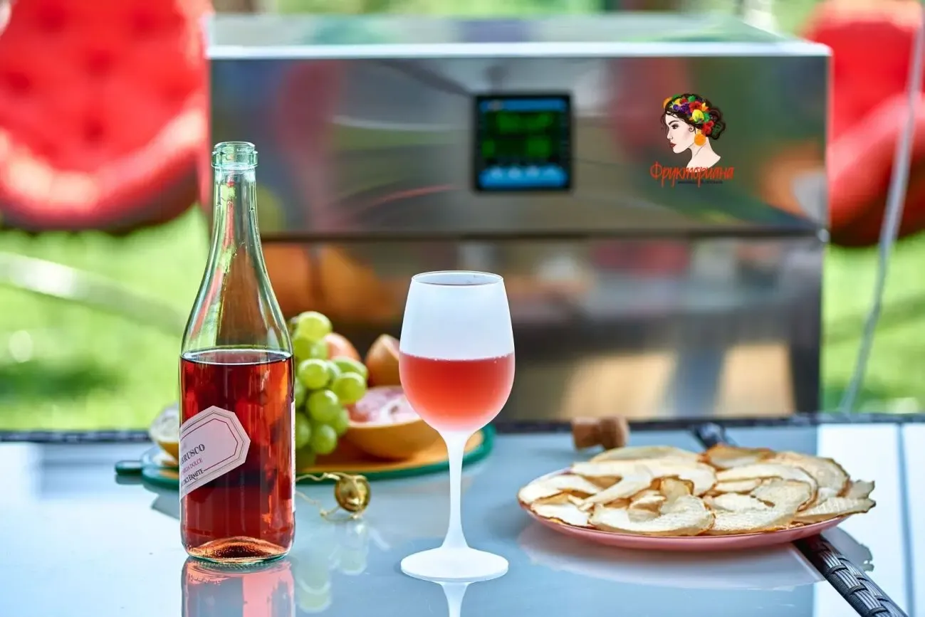 Сушилка инфракрасная Фрукториана для сушки пастилы и экочипсов 7