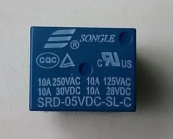 Распродажа. Реле пост.тока =5V. Songle SRD-05VDC-SL-C (от 5 шт!)