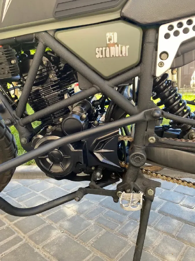 Защитные дуги для мотоцикла Geon Scrambler 250 Геон Скрамблер 4