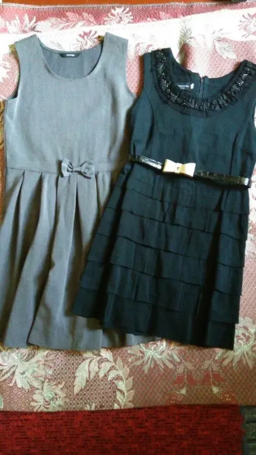 Форма школьная сарафан на 7-8-9 лет 2