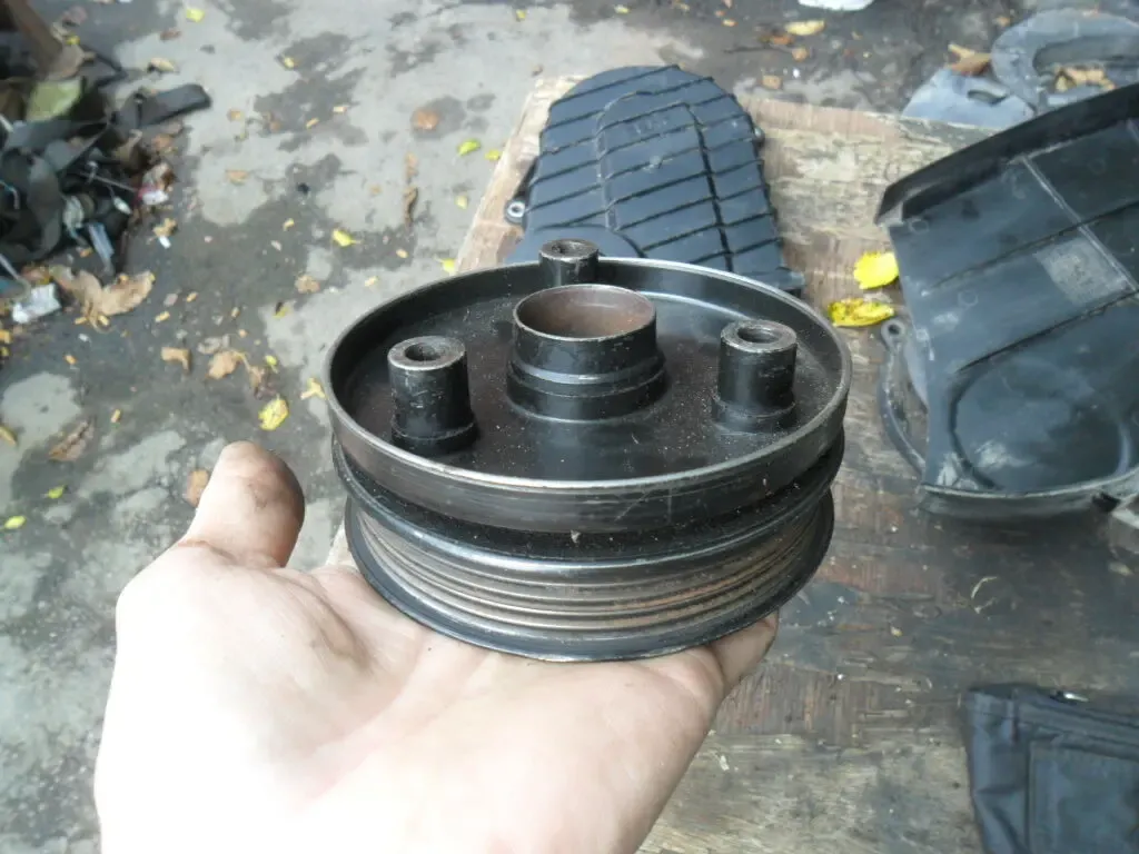 Ford 93BB3D673AC, Шкив привода насоса ГУР Ford Mondeo 2, 1.8TD 10