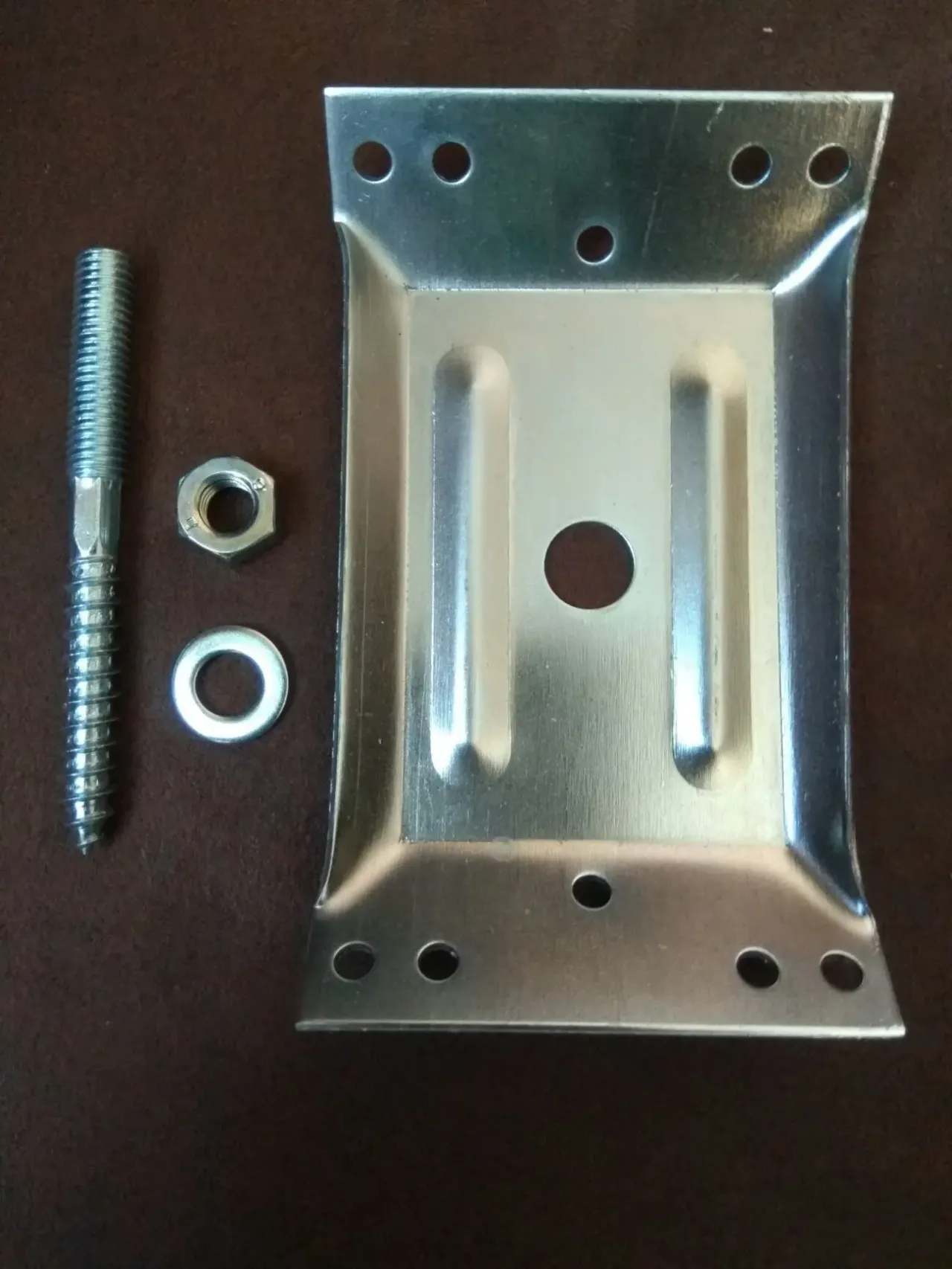 кріплення  ніжки столу куточок комплект 70мм цинк