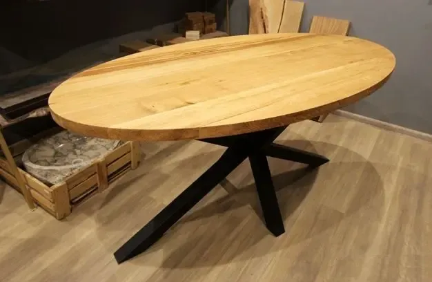 Стол овальный из массива