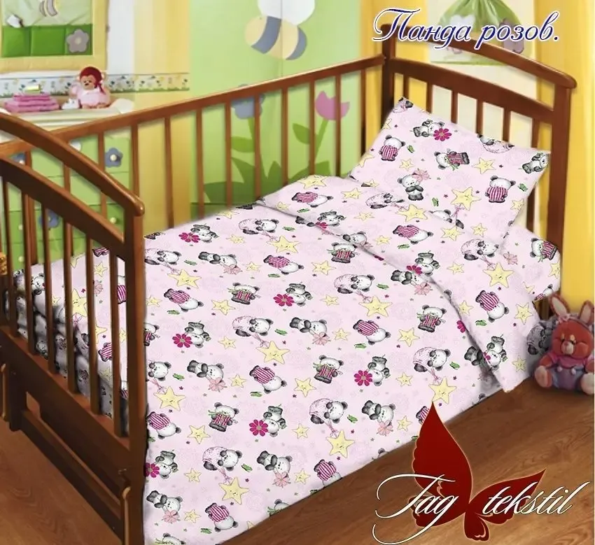 Детский комплект постельного белья в кроватку 7