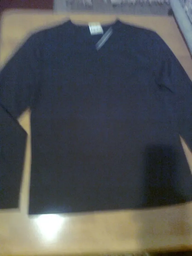 Классический черный шерстяной полувер.  германия 4