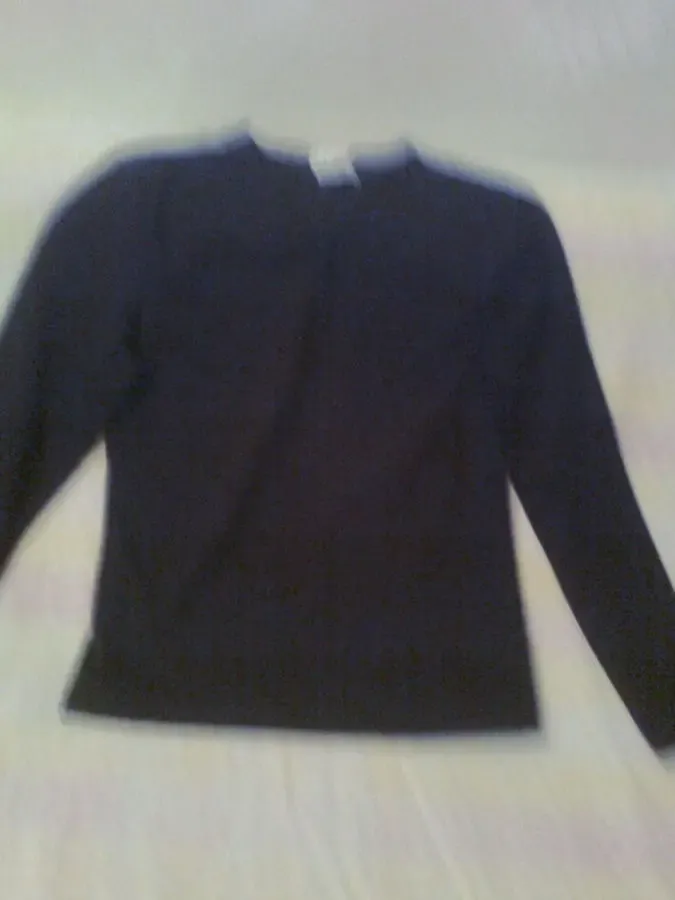 Классический черный шерстяной полувер.  германия 3