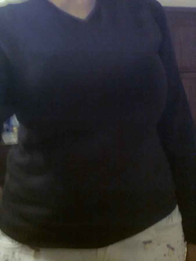 Классический черный шерстяной полувер.  германия 7