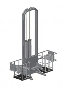 Пневматичний поміст для вилучення внутрішніх органів (Польща)