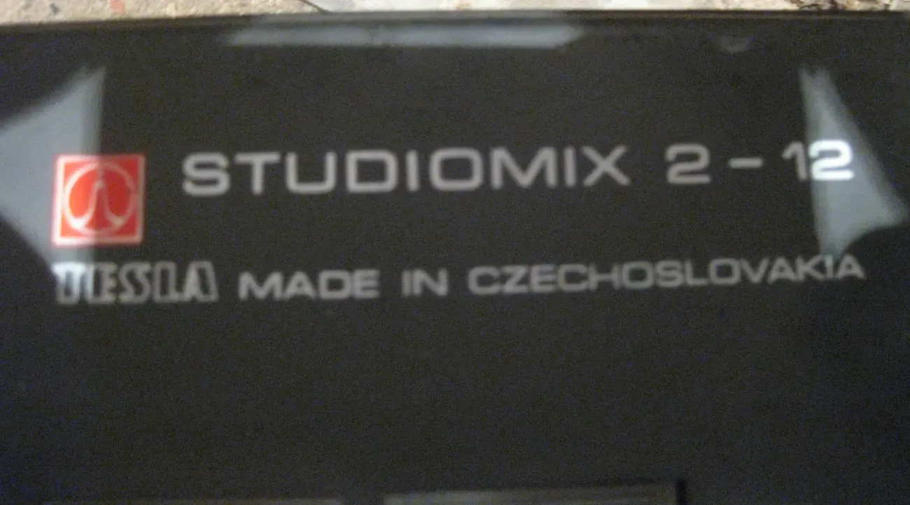 Продам микшерский пульт Tesla Studiomix 2-1 в рабочем состоянии. 2