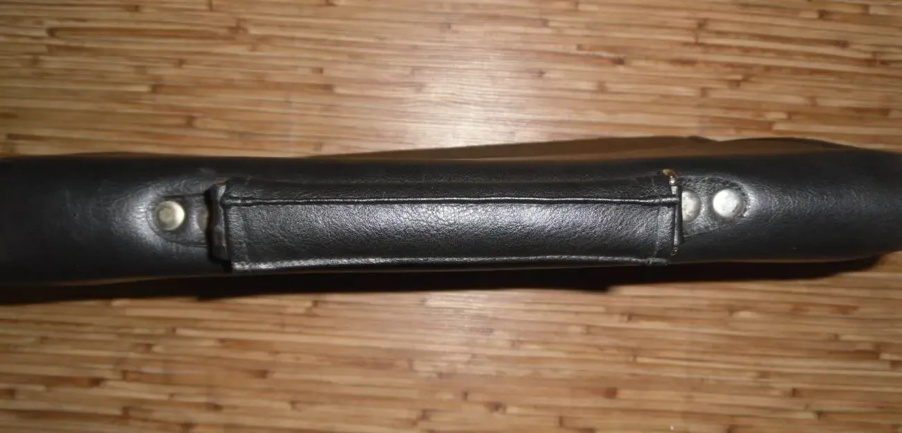 Деловой кожаный портфель 4