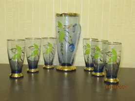 Пивной  красивый сервиз(пивно-компотный)на 6 перcон Германия 60г.ХХв