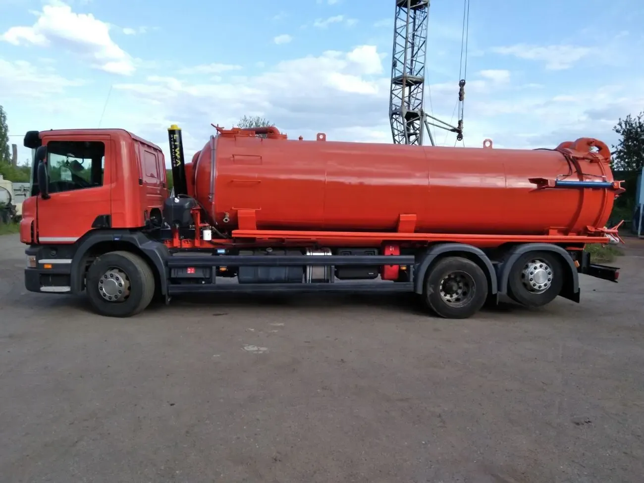 ассенизаторная вакуумная цистерна 2