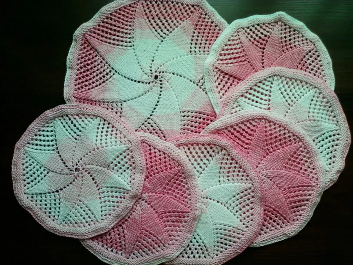 Набор из семи салфеток 2