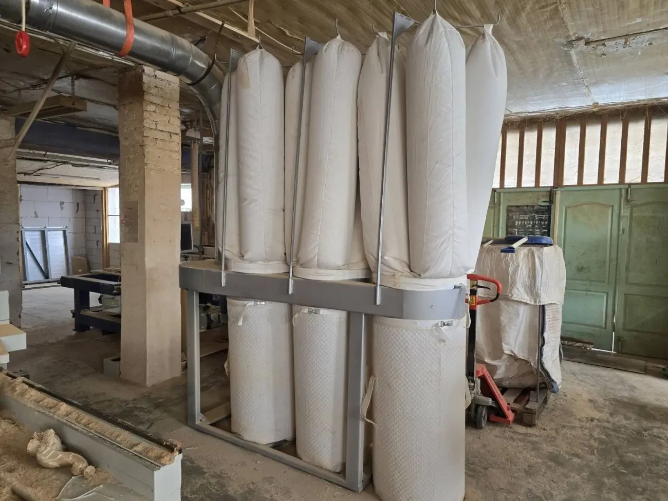 Аспирация стружкопылесос под четырехсторонний станок 6