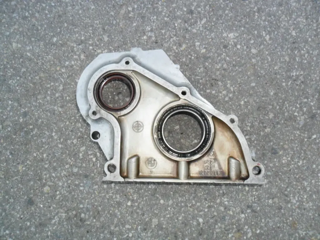 BMW 1272389, Крышка двигателя передняя БМВ М20, BMW 11141272390, ориг. 6