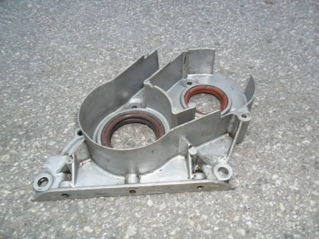 BMW 1272389, Крышка двигателя передняя БМВ М20, BMW 11141272390, ориг. 5