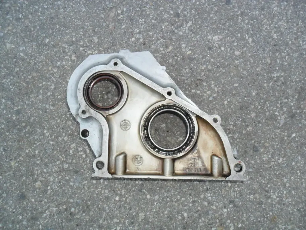 BMW 1272389, Крышка двигателя передняя БМВ М20, BMW 11141272390, ориг. 2