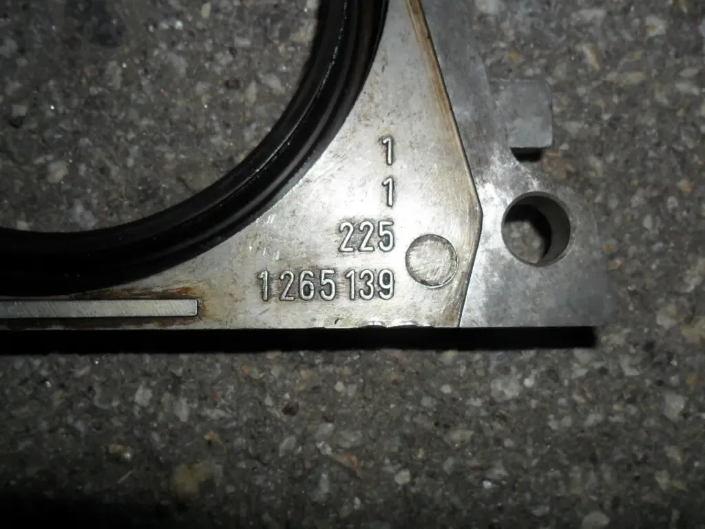 BMW 1265139, Крышка двигателя задняя БМВ М20, BMW 11141264493, оригин 5