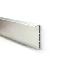 Алюминиевый  скрытый плинтус 55мм Киев