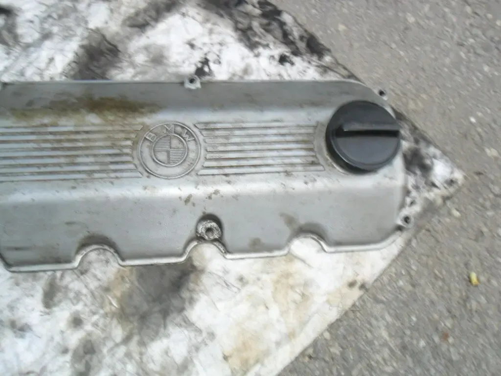 BMW 11121277018, Клапанная крышка двигателя БМВ М20, оригинал 8