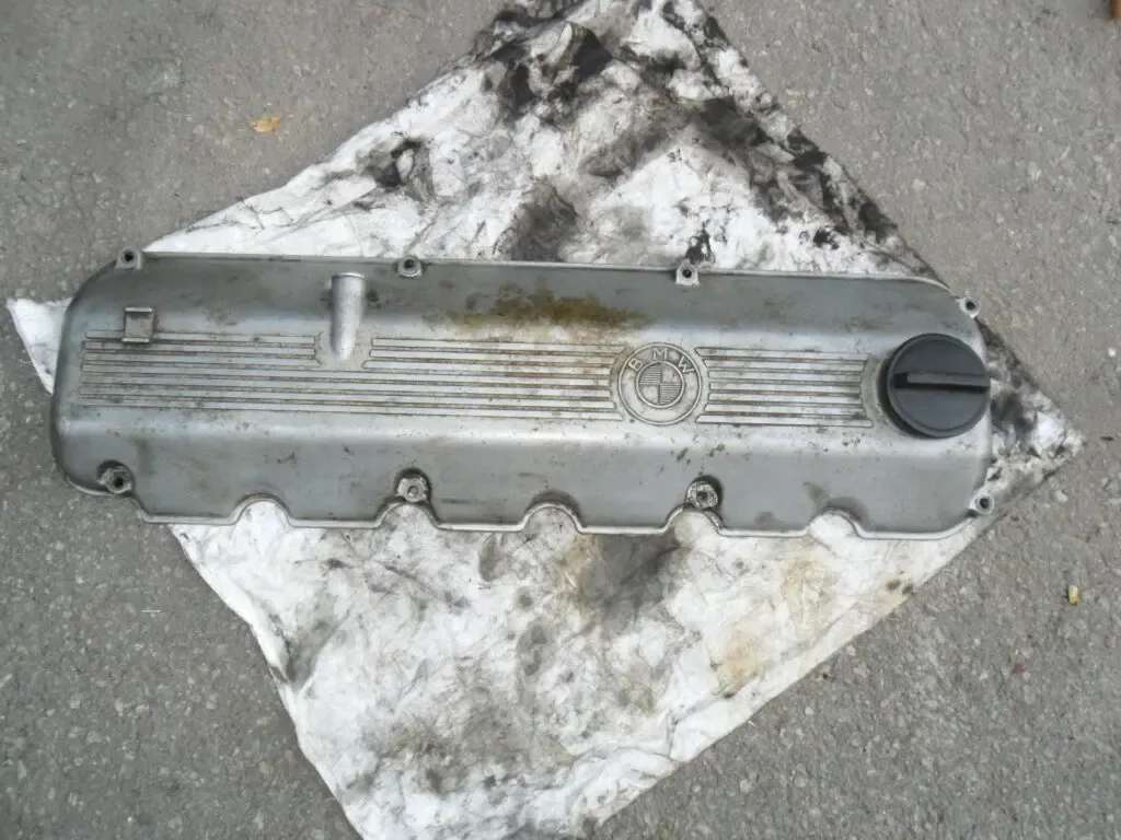 BMW 11121277018, Клапанная крышка двигателя БМВ М20, оригинал