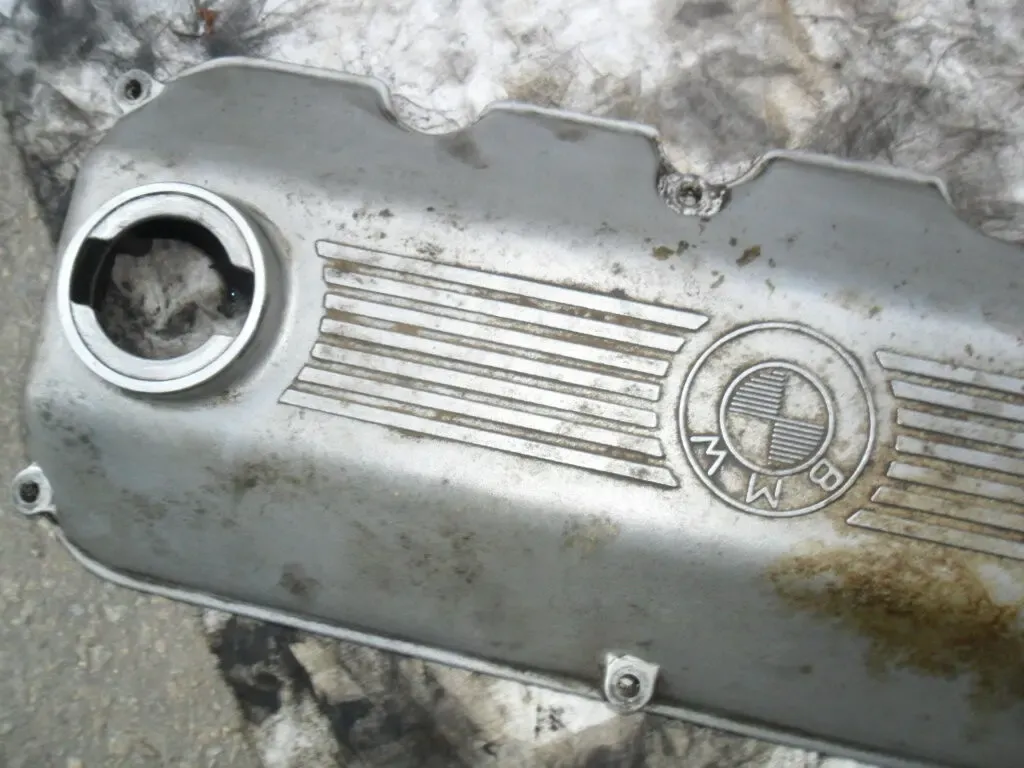 BMW 11121277018, Клапанная крышка двигателя БМВ М20, оригинал 4