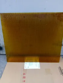 Стекло рифленое цветное витражное Толщина 4мм.