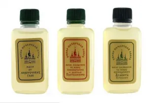 Масло, освященное на мощах