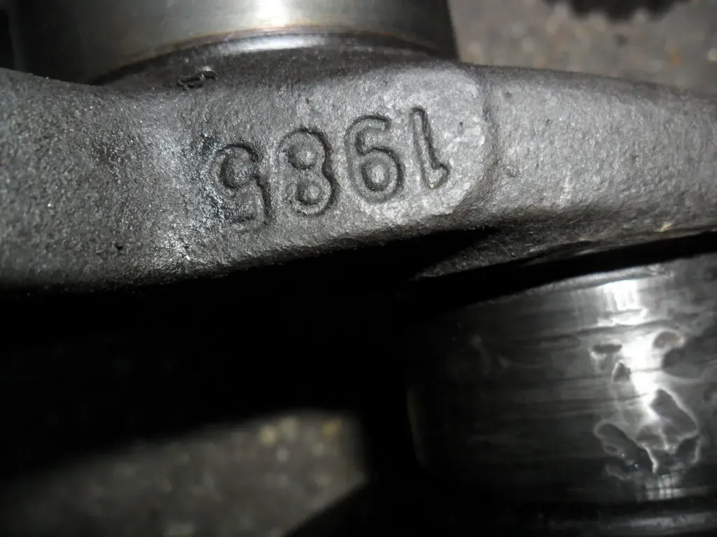 Ford 72HM6303JA, Коленвал Форд Сиерра 1.6, 1.8, 2.0, OHC, оригинал 10