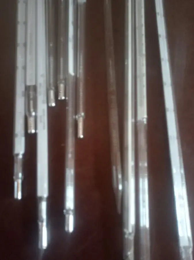 Термометр ртутный образцовый 0... +50С Teilung 0,1 grd TGL 11998 4