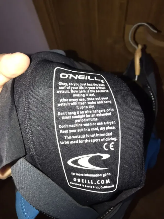Гидрокостюм б/у подростковый фирмы ONeill на 10-12 лет 4