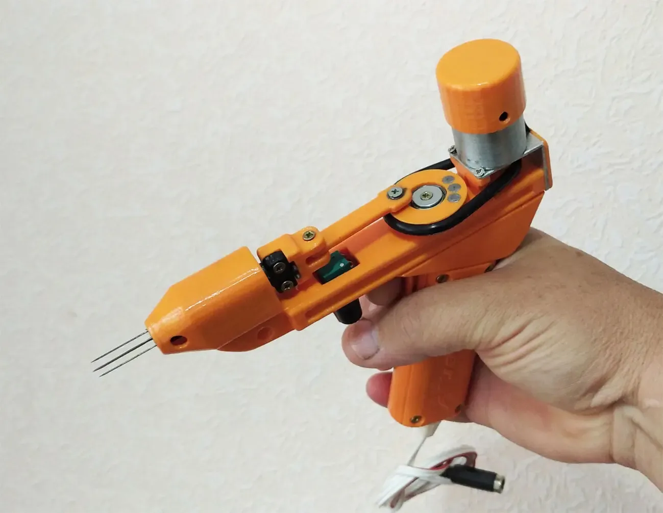 Фильцевальная машинка для валяния шерсти на 5 игл. 2