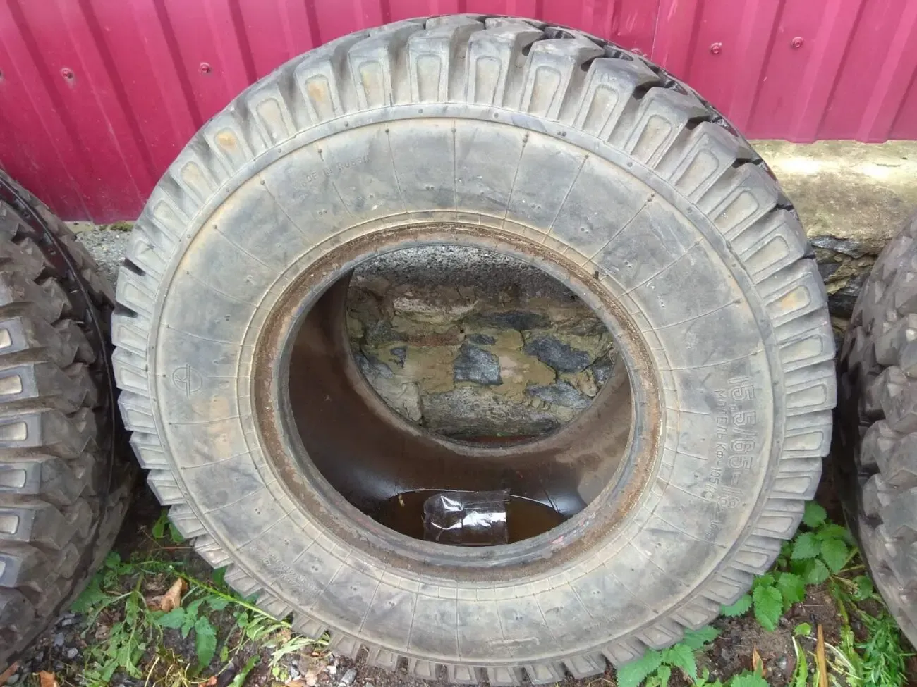 Шина колесо КФ-97  ПТС-6 ; 12 3