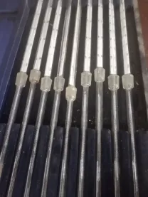 Термометр ртутный со шлифом от -10 до +100С Teilung 0,5 grd. Made in G