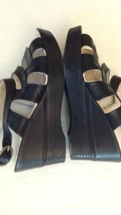 Босоножки из кожи 3