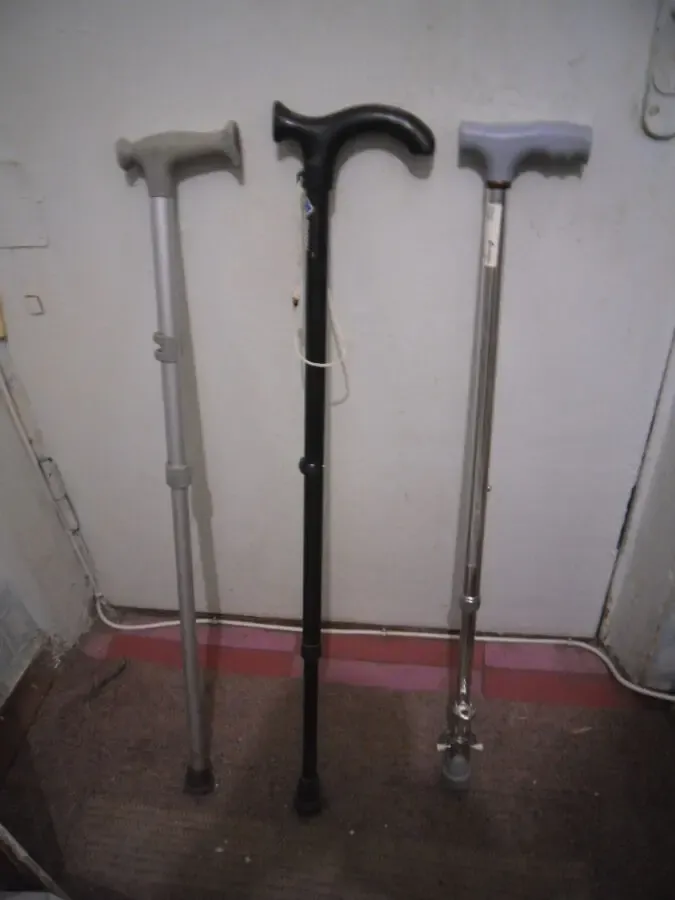 Трость палочка инвалидная 3 шт для ходьбы с регулировкой длины