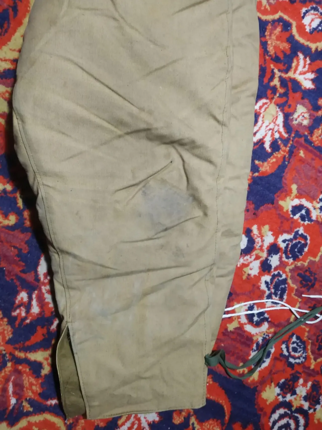 Теплые ватные штаны военные (СССР) для зимней рыбалки и охоты 4