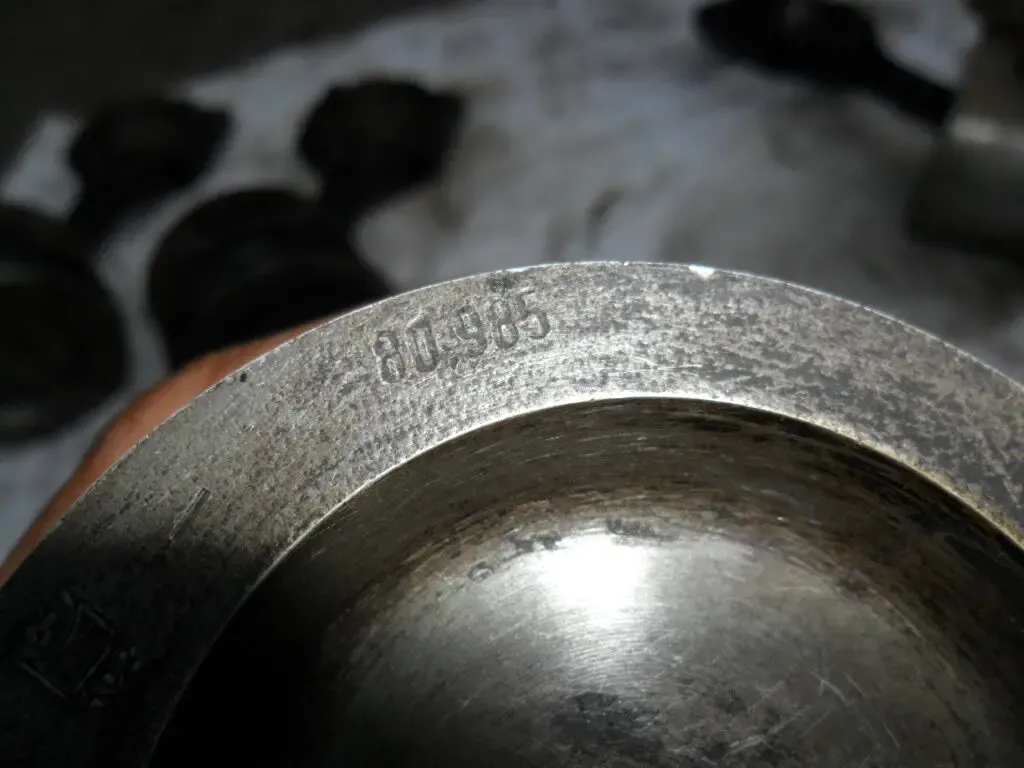 VAG 026107065R, Поршень, шатун Фольксваген, Ауди, Сеат 1.8, оригинал 6