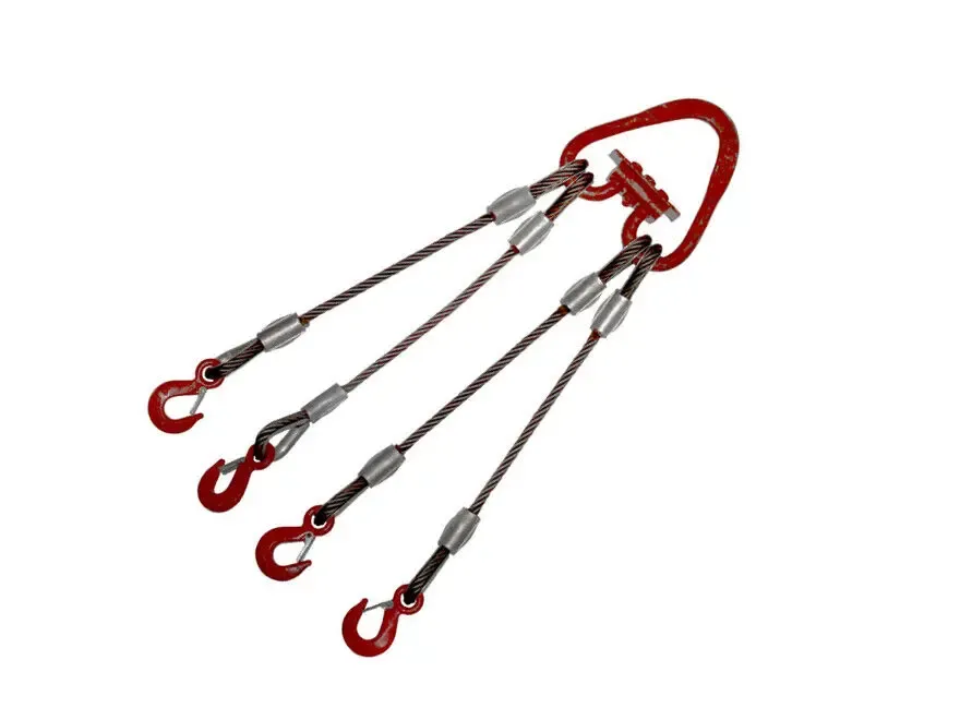 Строп, канат сталевий, чалка, павук, трос, буксирний трос, стропа,паук 6