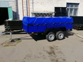 Купить двухосный прицеп легковой усиленный Корида. Категория В. Лидер