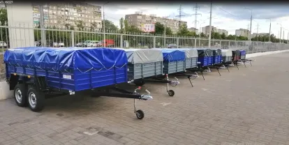 Большой выбор новых Двухосных и одноосных прицепов для Легкового авто