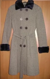 Пальто "Monton" р.36, б/у, шерстяное