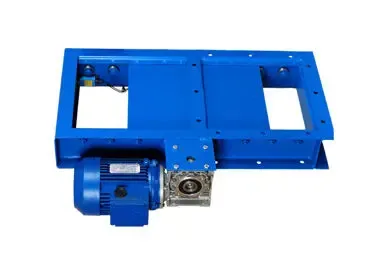 задвижка реечная с електроприводом