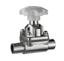 Клапан диафрагменный асептический приварной нержавеющий полированный