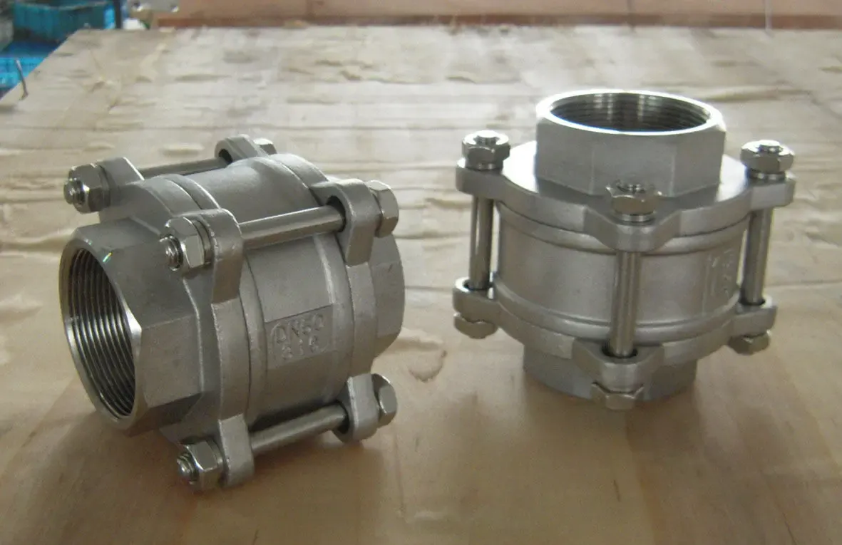 клапан обратный нержавеющий подпружиненный Ру40кг/см2