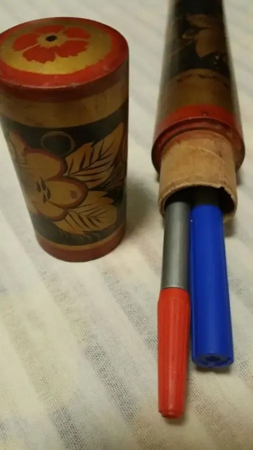 50 лет Хохлома школьный пенал шкатулка Мезенск Петриковск Жостовск 4